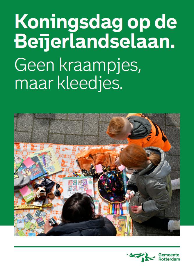 Koningsdag op de Beijerlandselaan