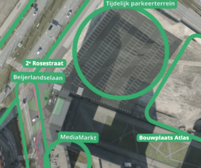 Tijdelijke afsluiting parkeergarage